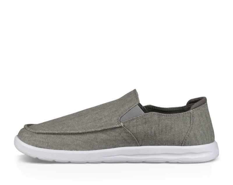 Sanuk Hi Five Men's Shoes Grey | Canada 292UZG